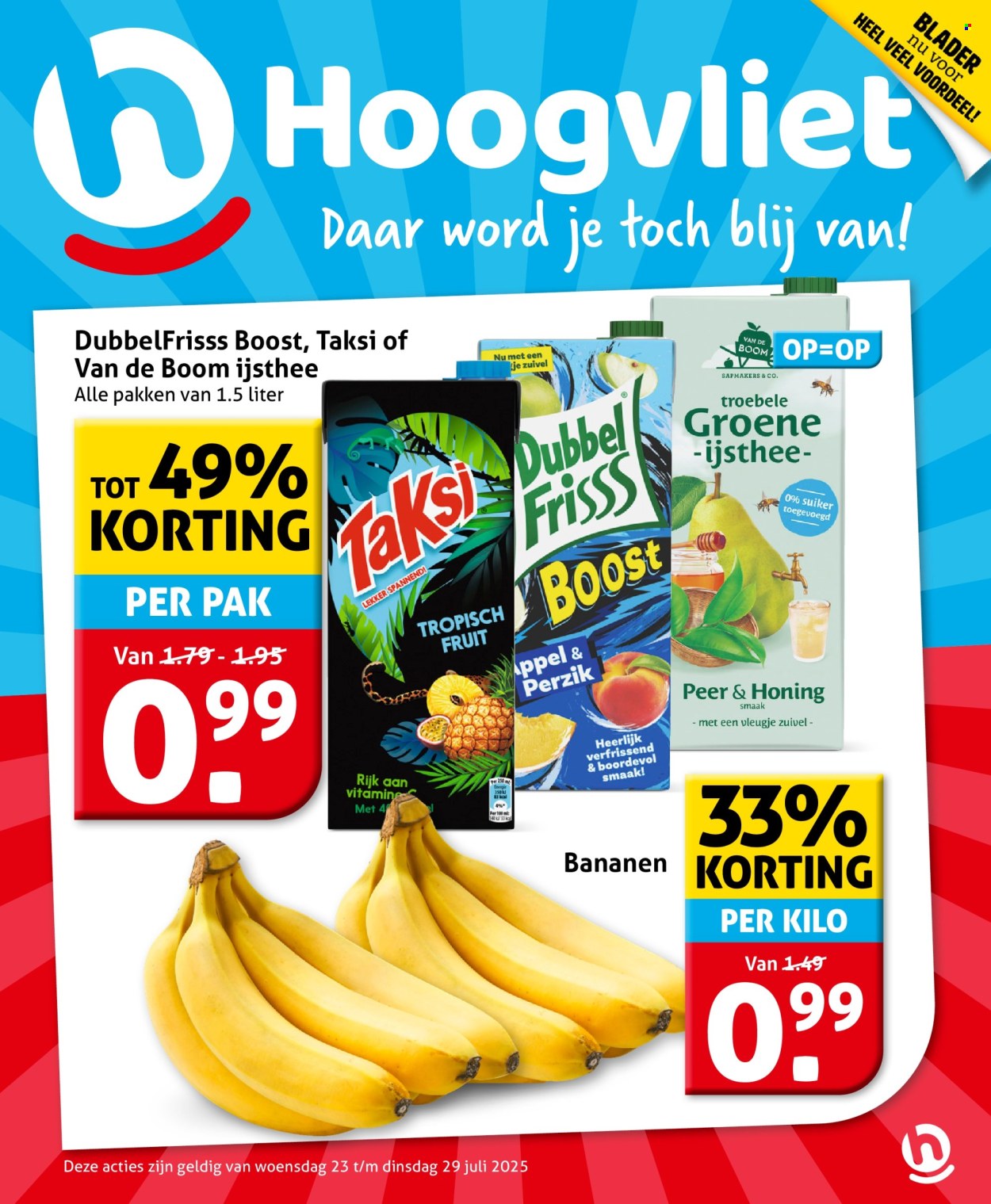 Hoogvliet-aanbieding - 23-7-2025 - 29-7-2025. Pagina 1