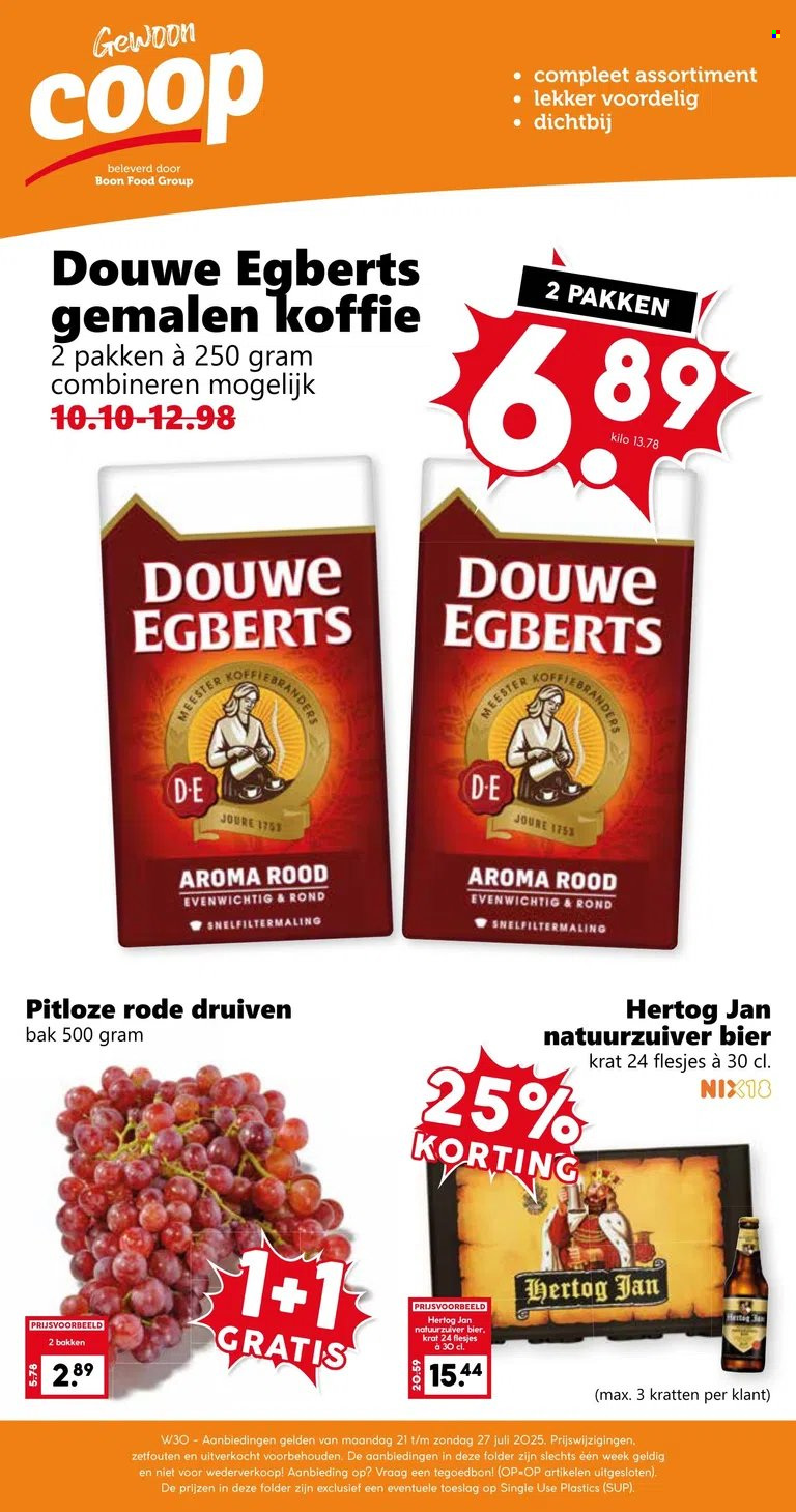 Coop-aanbieding - 21-7-2025 - 27-7-2025. Pagina 1