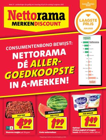 Nettorama-aanbieding - 28-7-2025 - 3-8-2025.