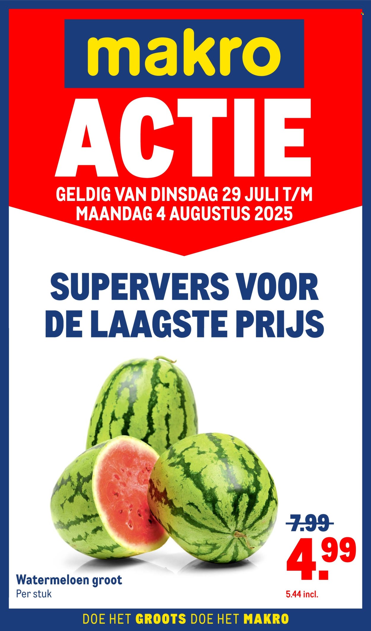 Makro-aanbieding - 29-7-2025 - 4-8-2025. Pagina 1