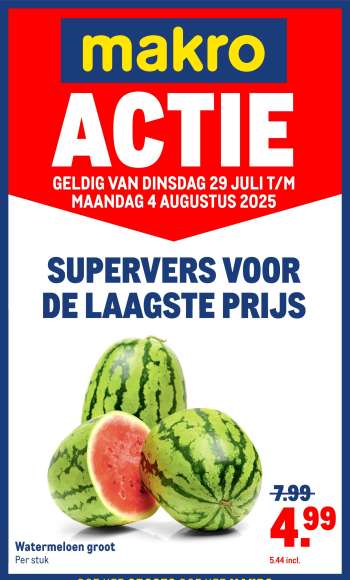 Makro-aanbieding - 29-7-2025 - 4-8-2025.