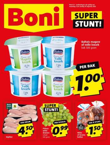 Boni-aanbieding - 4-8-2025 - 10-8-2025.