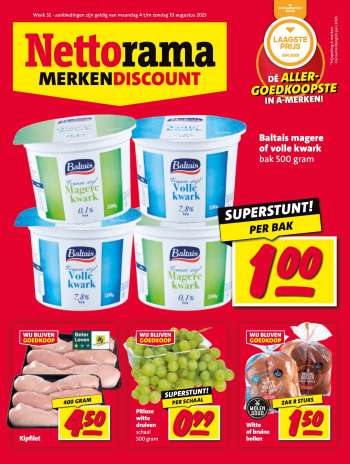Nettorama-aanbieding - 4-8-2025 - 10-8-2025.