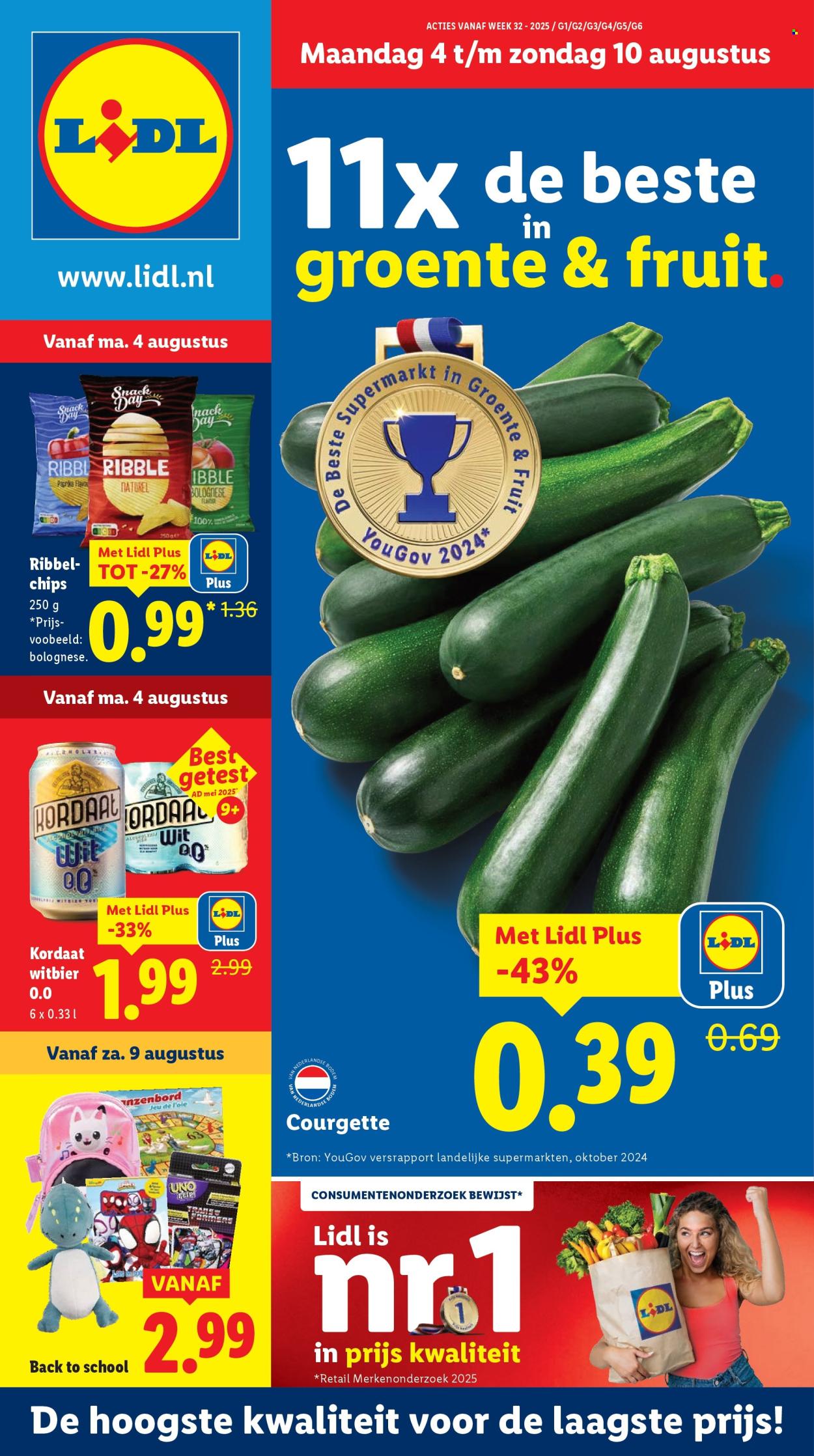 Lidl-aanbieding - 4-8-2025 - 10-8-2025. Pagina 1