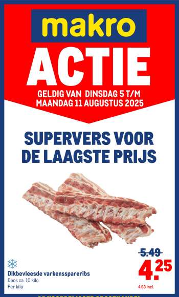 Makro-aanbieding - 5-8-2025 - 11-8-2025.