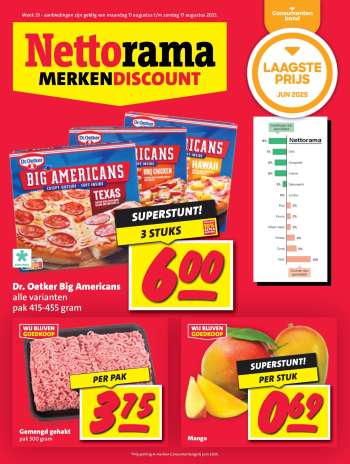 Nettorama-aanbieding - 11-8-2025 - 17-8-2025.