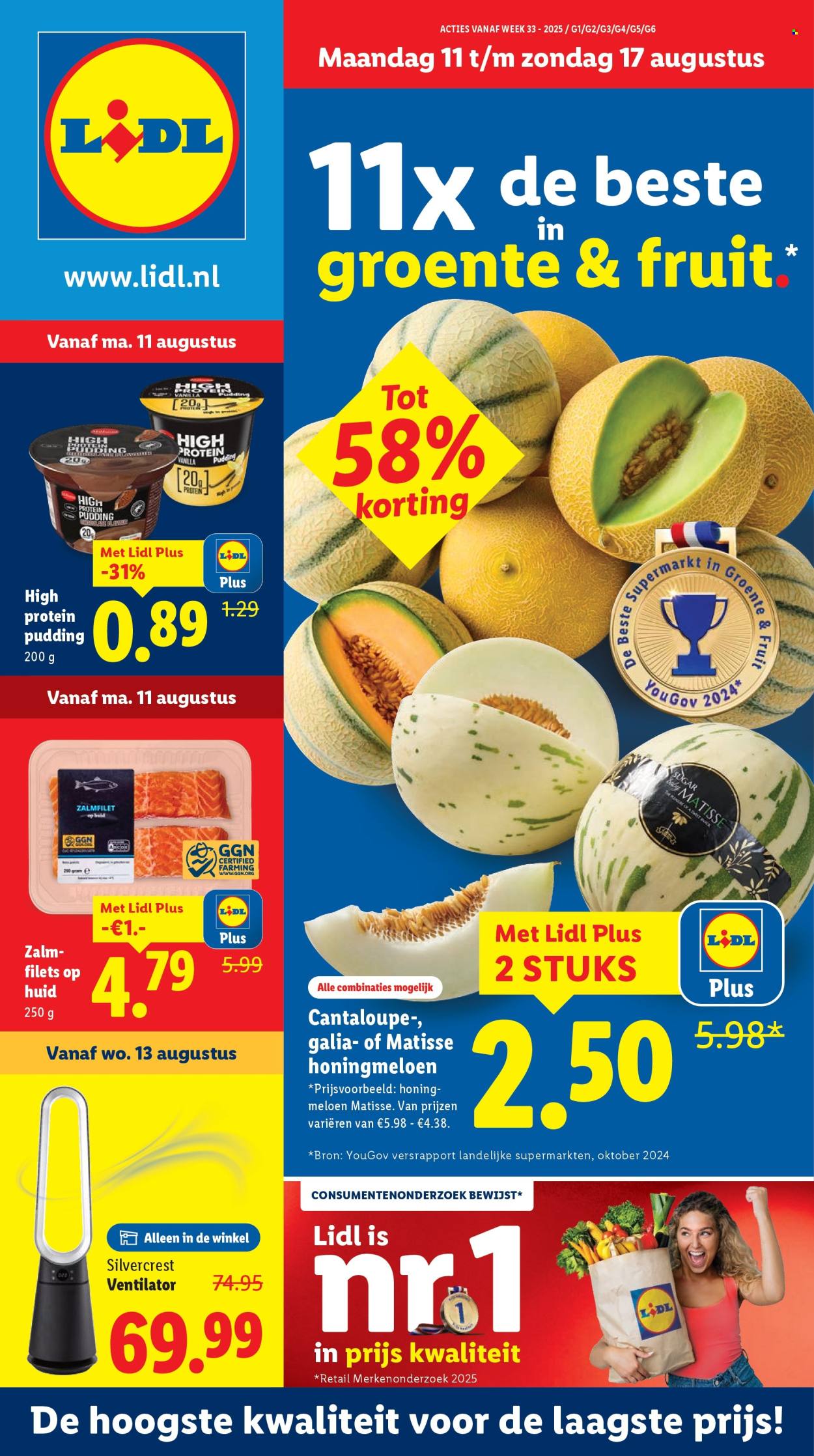 Lidl-aanbieding - 11-8-2025 - 17-8-2025. Pagina 1