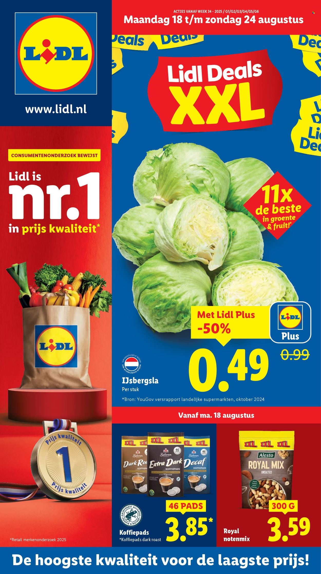 Lidl-aanbieding - 18-8-2025 - 24-8-2025. Pagina 1