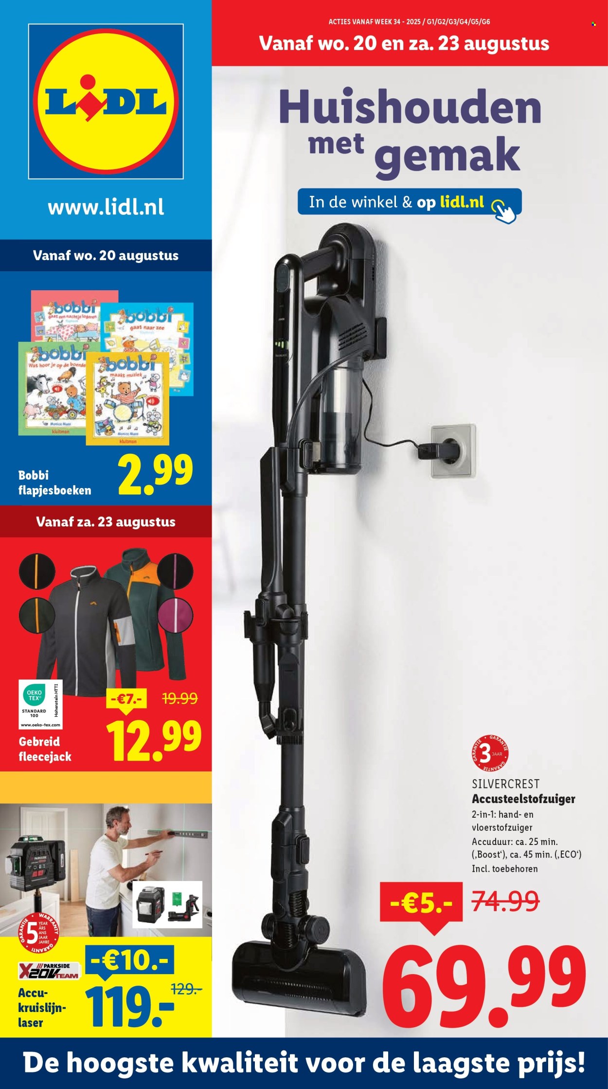 Lidl-aanbieding - 20-8-2025 - 23-8-2025. Pagina 1