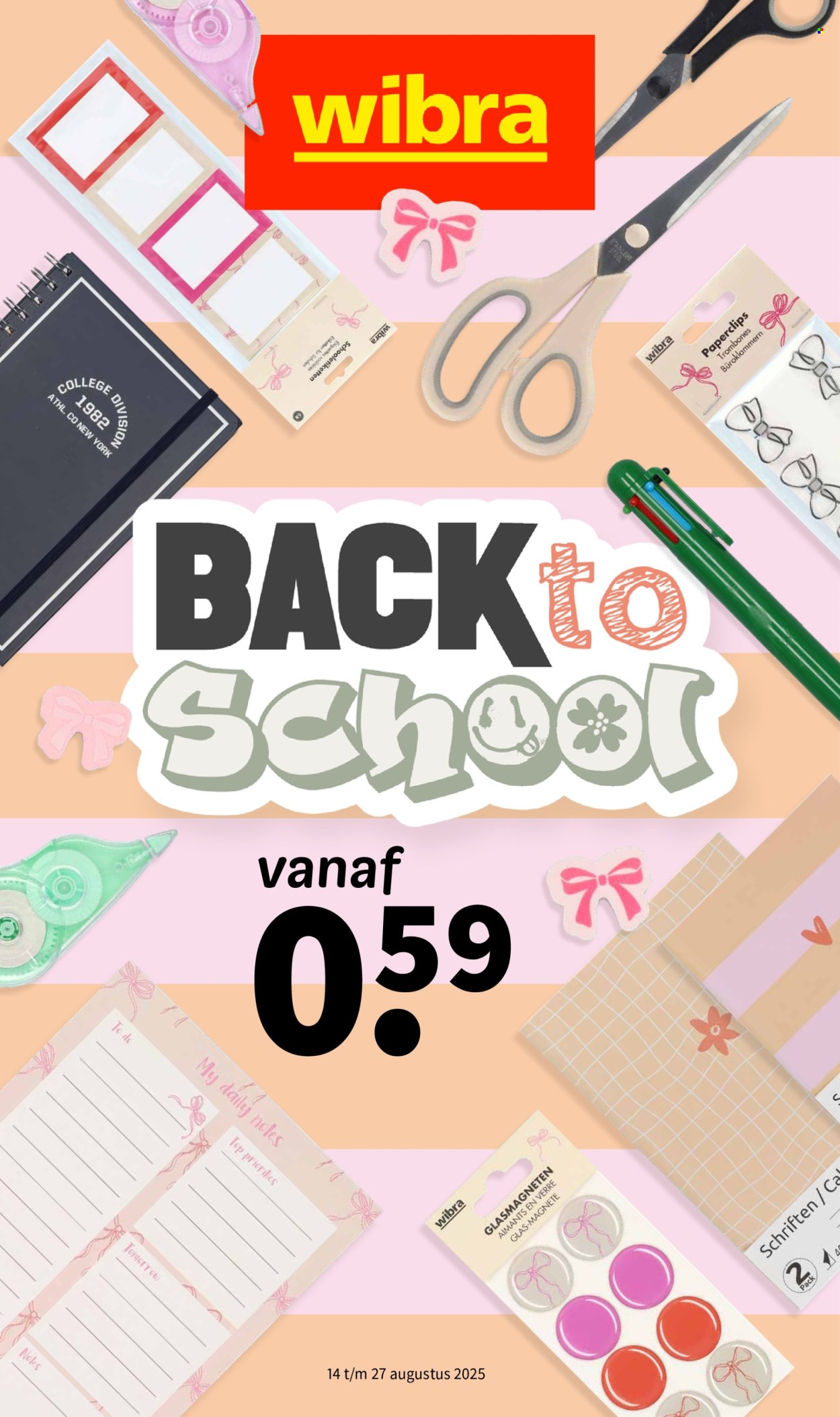 Wibra-aanbieding - 14-8-2025 - 27-8-2025. Pagina 1