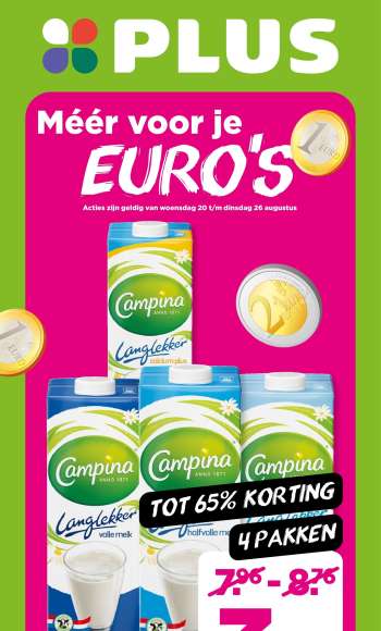 Plus-aanbieding - 20-8-2025 - 26-8-2025.