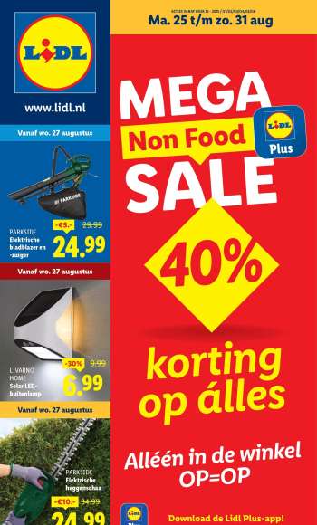 Lidl-aanbieding - 25-8-2025 - 31-8-2025.