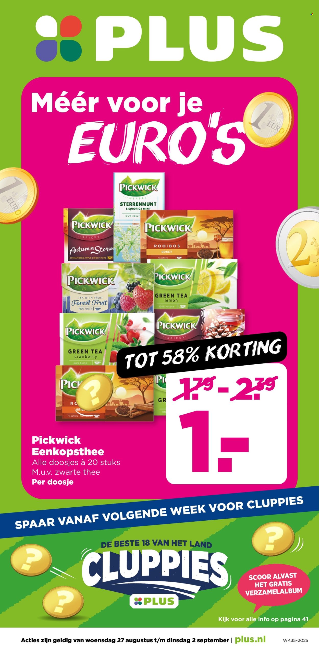 Plus-aanbieding - 27-8-2025 - 2-9-2025. Pagina 1