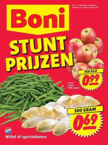 Boni-aanbieding - 25-8-2025 - 31-8-2025.