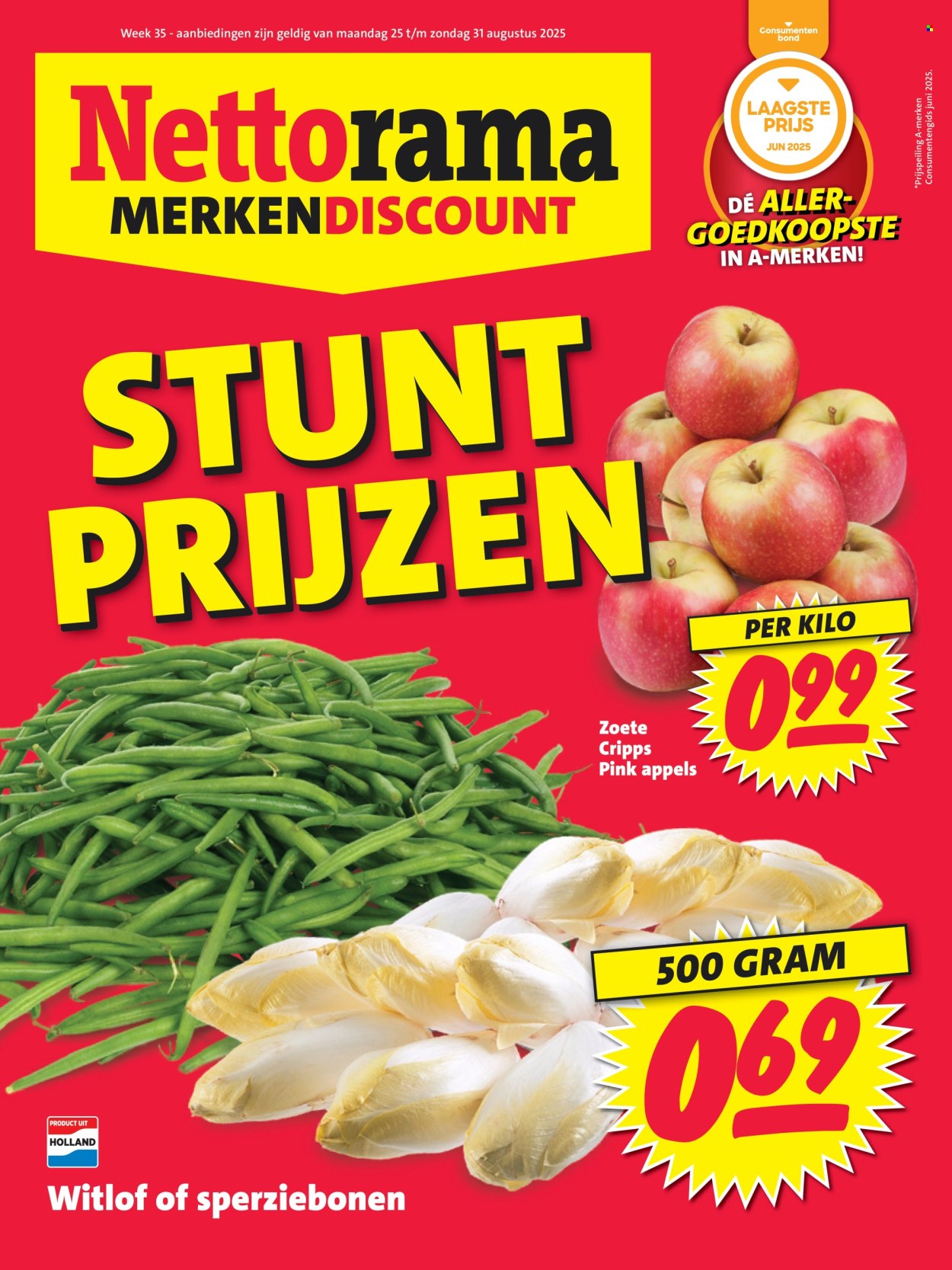Nettorama-aanbieding - 25-8-2025 - 31-8-2025. Pagina 1