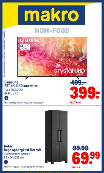 Makro-aanbieding - 27-8-2025 - 9-9-2025.