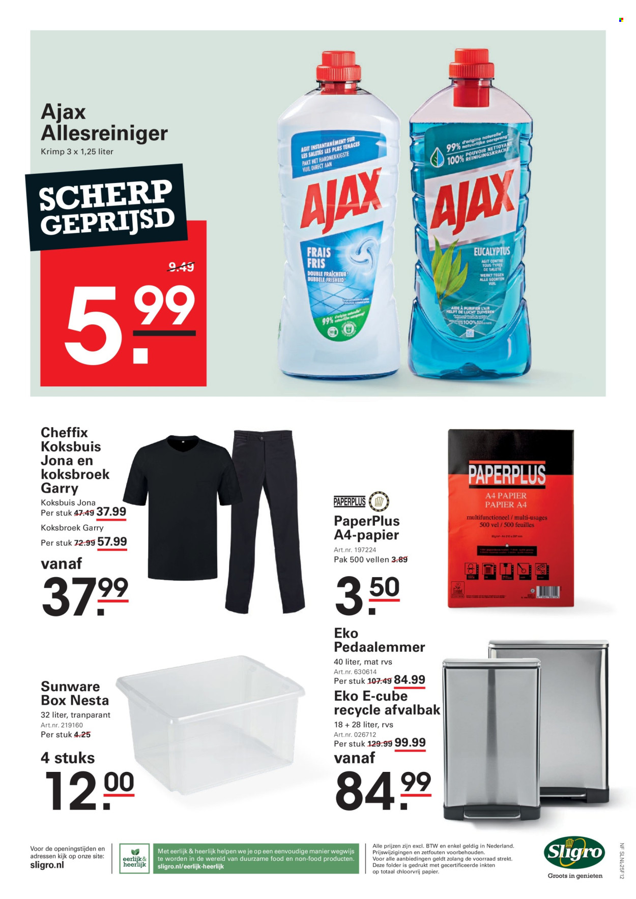 Sligro-aanbieding - 28-8-2025 - 15-9-2025. Pagina 78