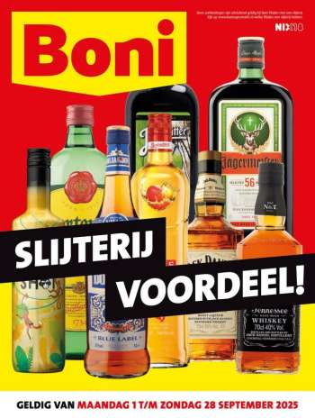 Boni-aanbieding - 1-9-2025 - 28-9-2025.