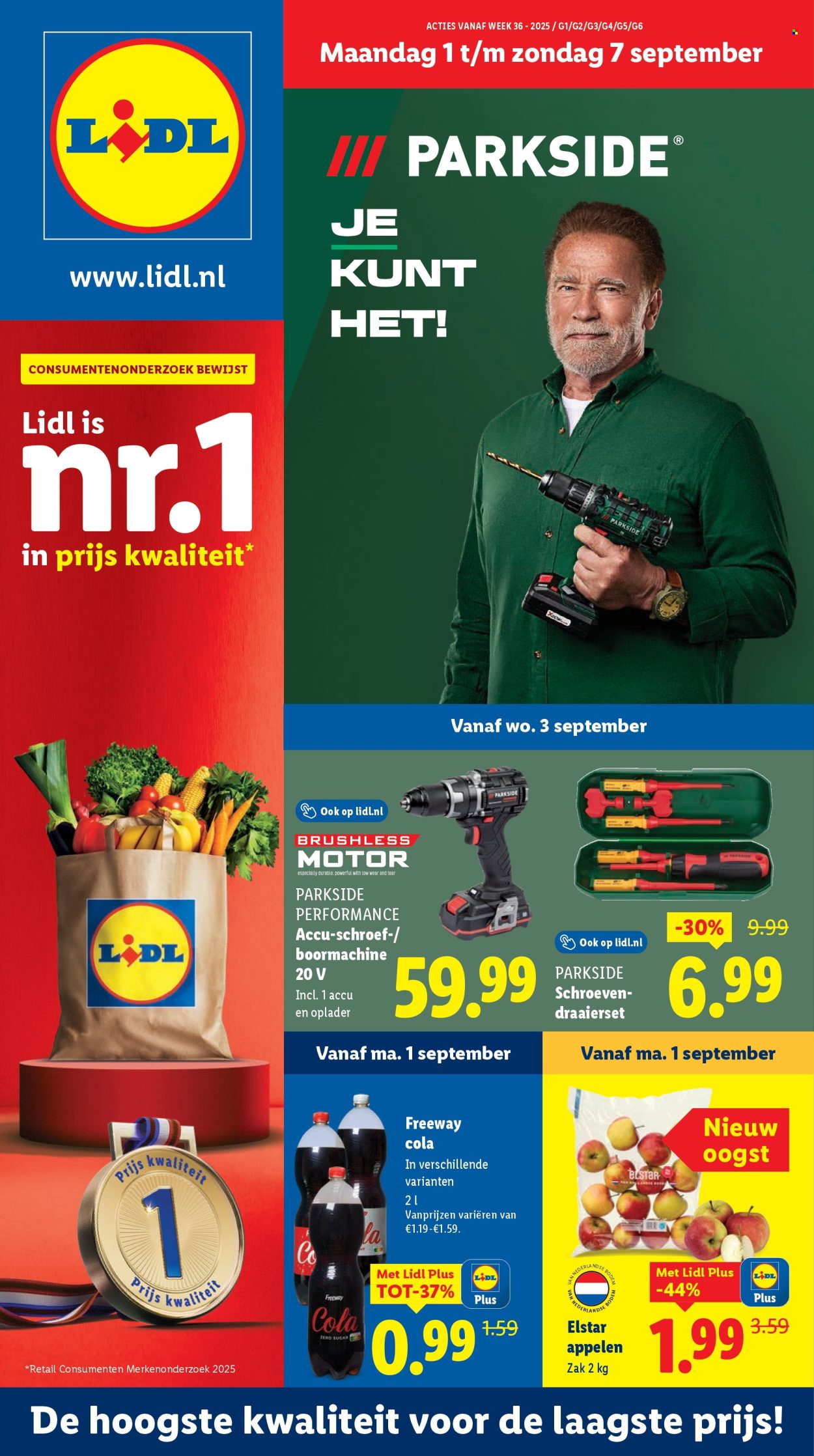 Lidl-aanbieding - 1-9-2025 - 7-9-2025. Pagina 1