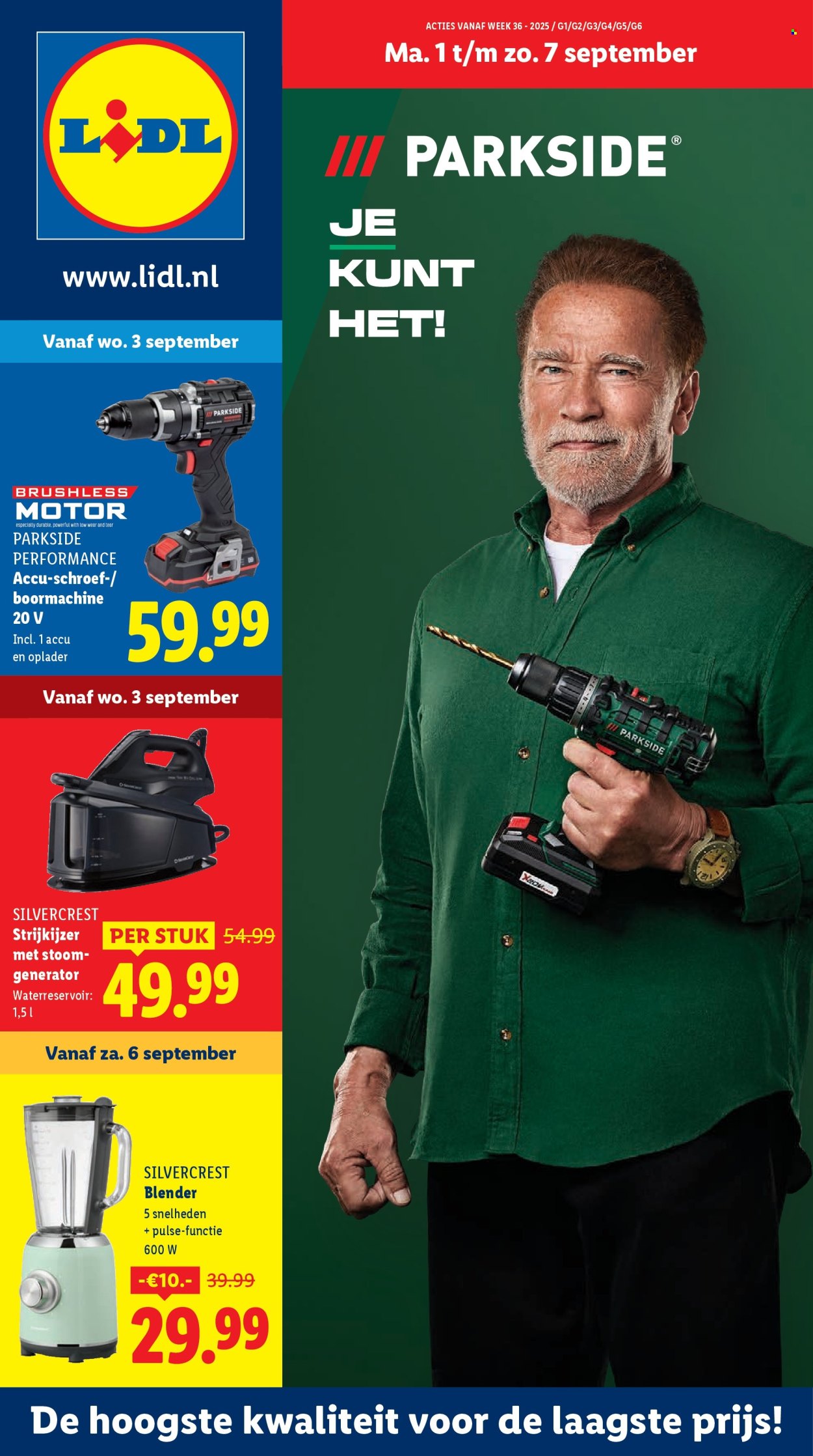 Lidl-aanbieding - 1-9-2025 - 7-9-2025. Pagina 1