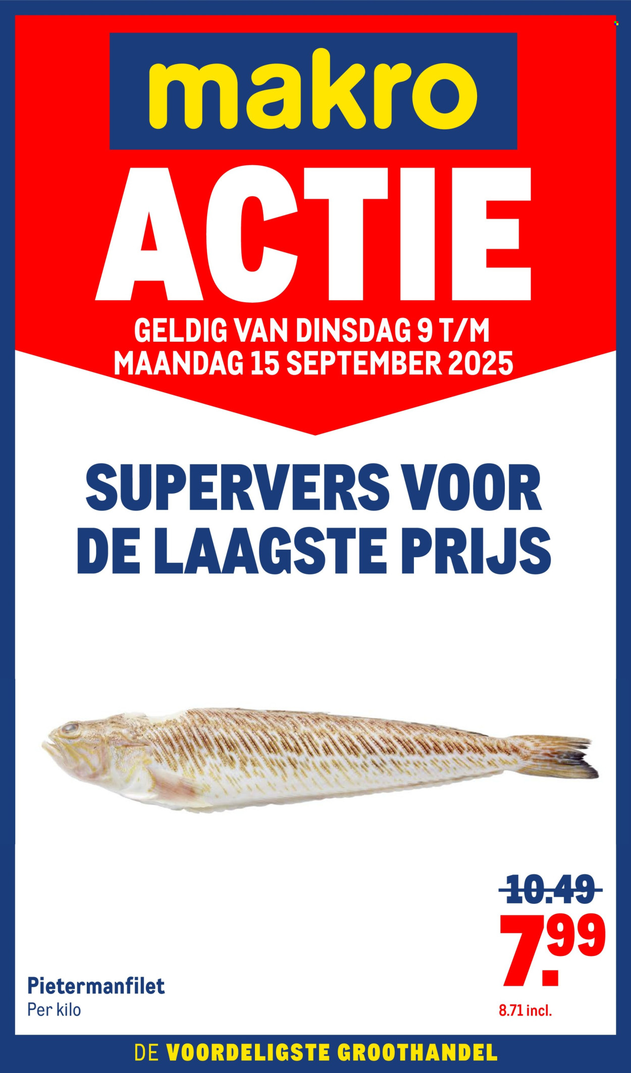 Makro-aanbieding - 9-9-2025 - 15-9-2025. Pagina 1