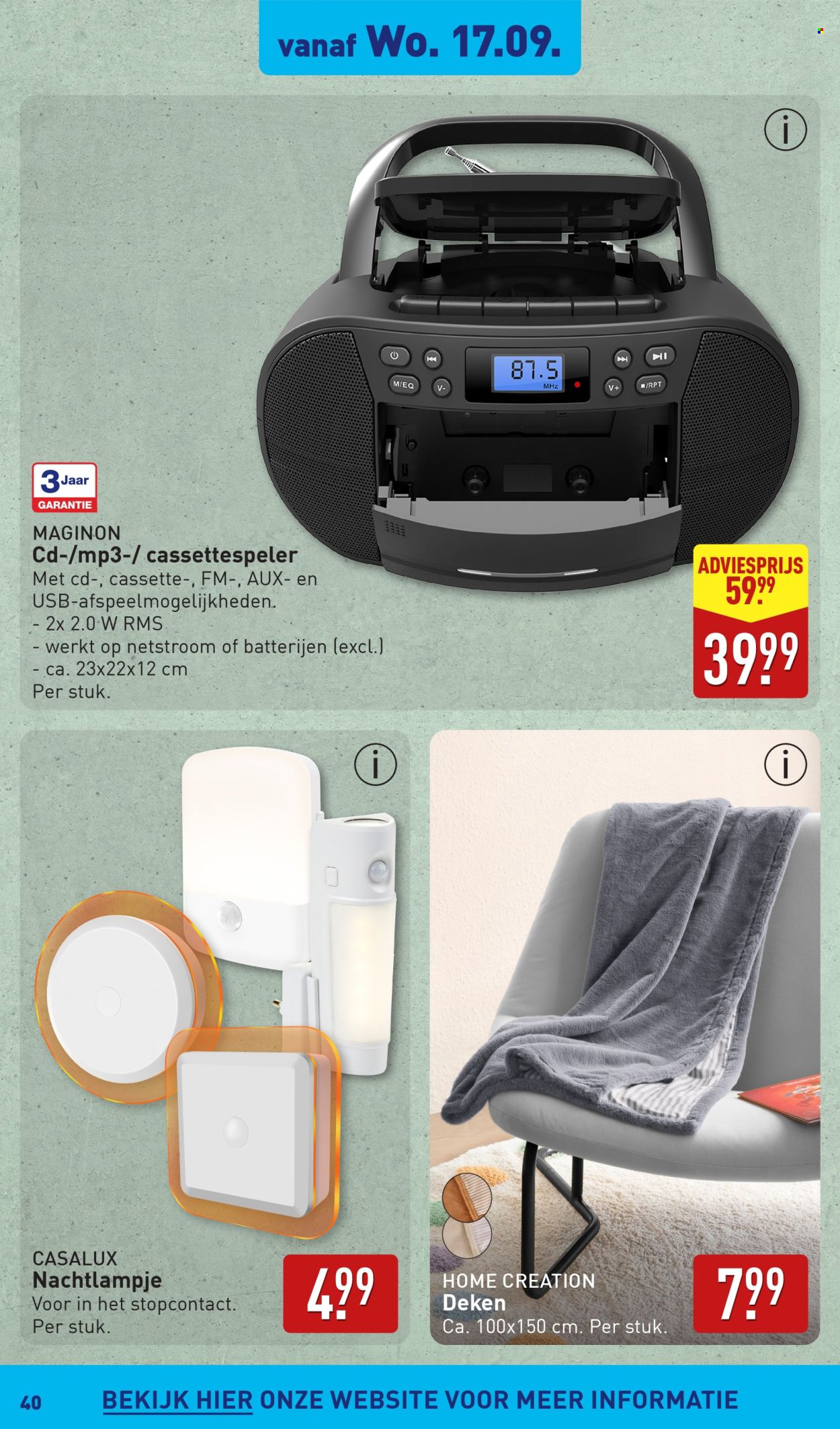Aldi-aanbieding - 15-9-2025 - 21-9-2025. Pagina 40