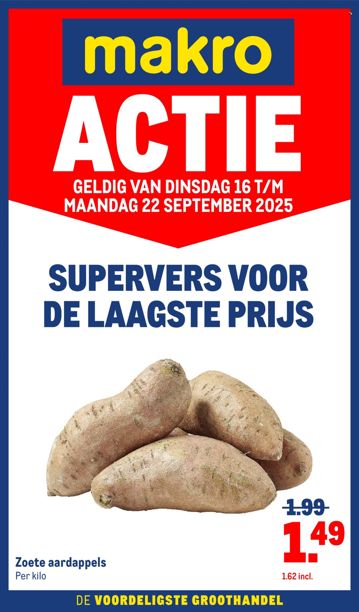 Makro-aanbieding - 16-9-2025 - 22-9-2025. Pagina 1