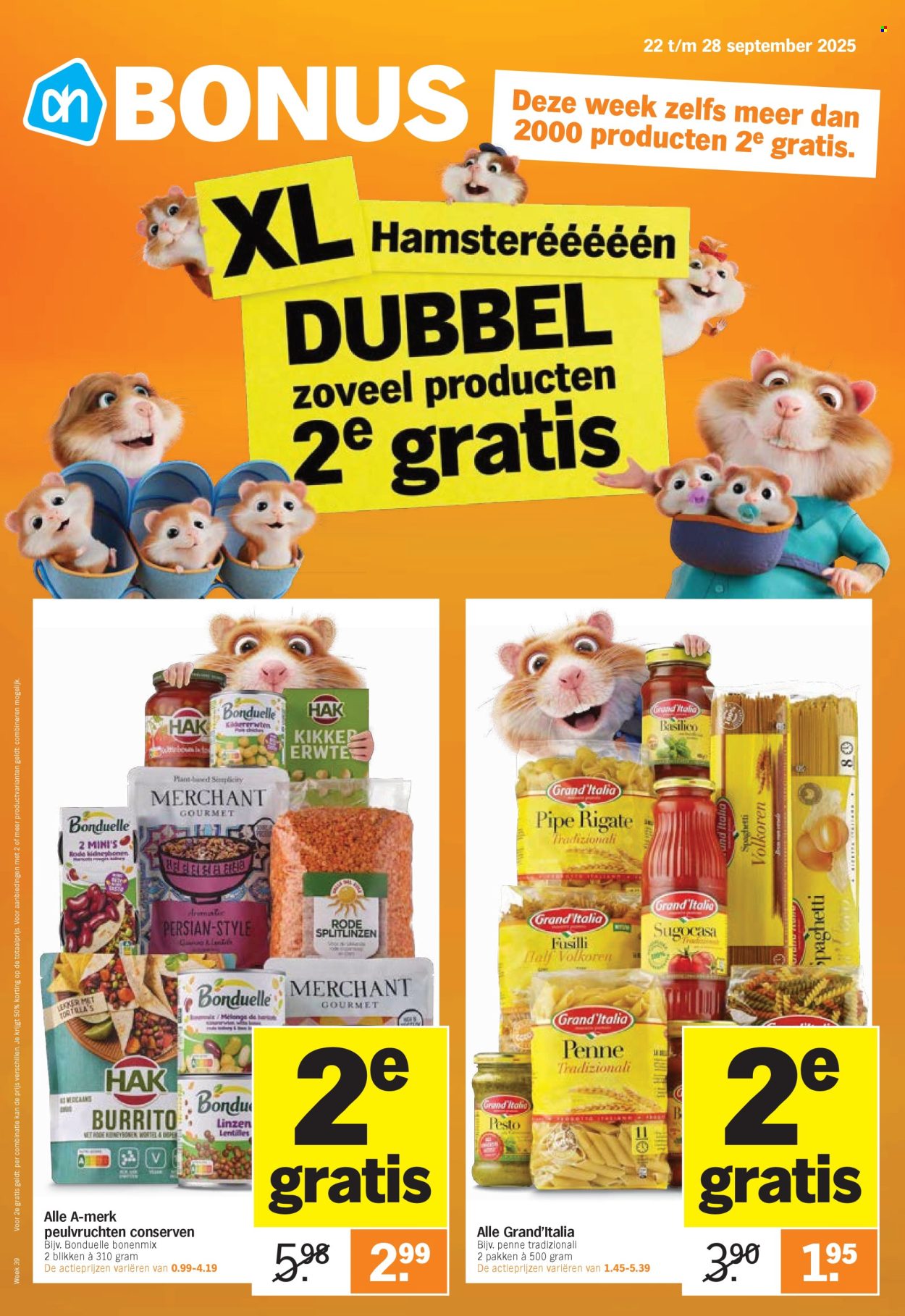Albert Heijn-aanbieding - 22-9-2025 - 28-9-2025. Pagina 1