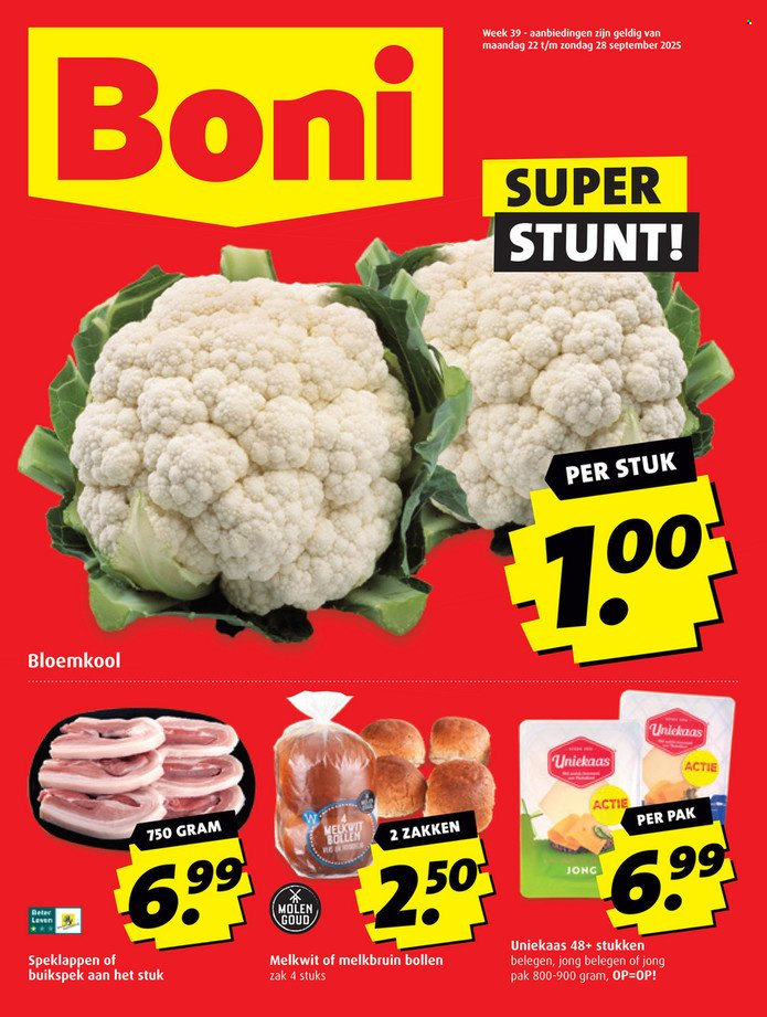 Boni-aanbieding - 22-9-2025 - 28-9-2025. Pagina 1