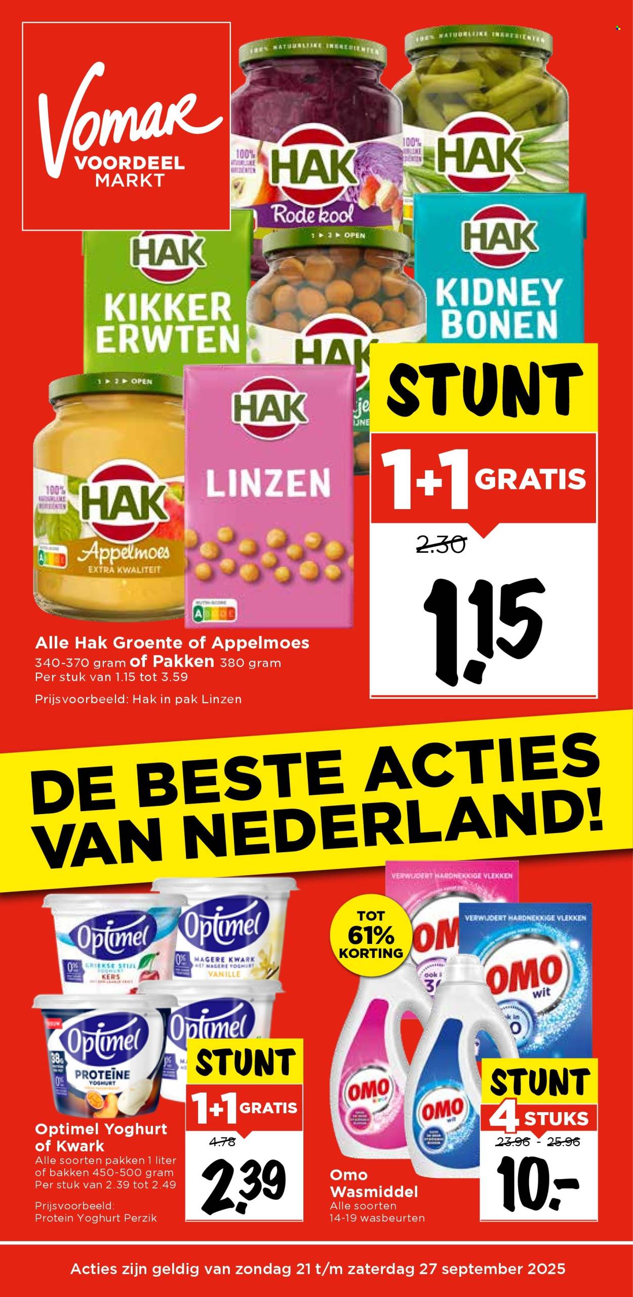 Vomar-aanbieding - 21-9-2025 - 27-9-2025. Pagina 1
