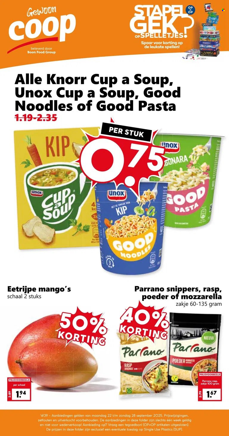 Coop-aanbieding - 22-9-2025 - 28-9-2025. Pagina 1