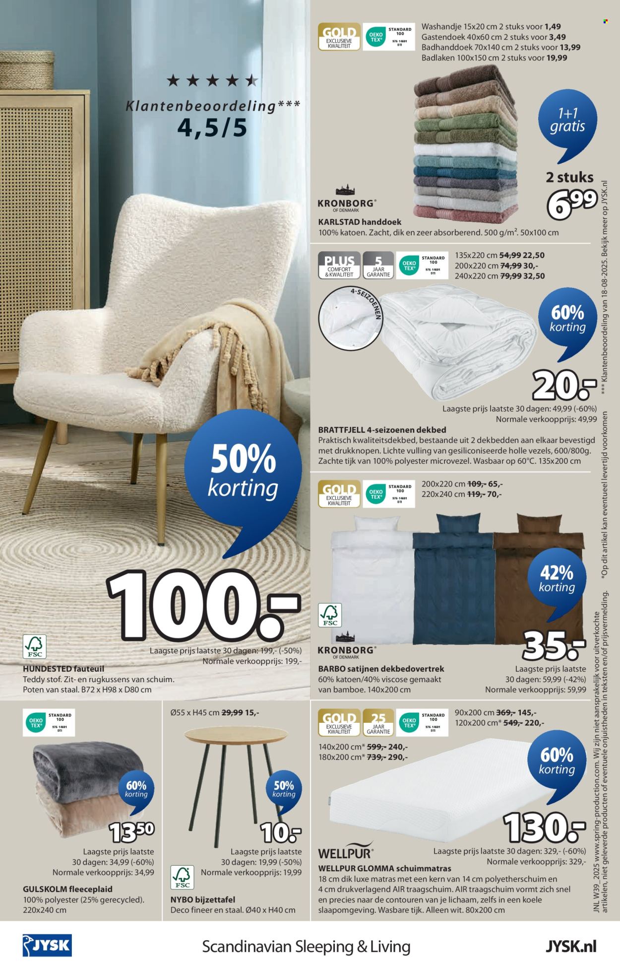 JYSK-aanbieding - 22-9-2025 - 5-10-2025. Pagina 16