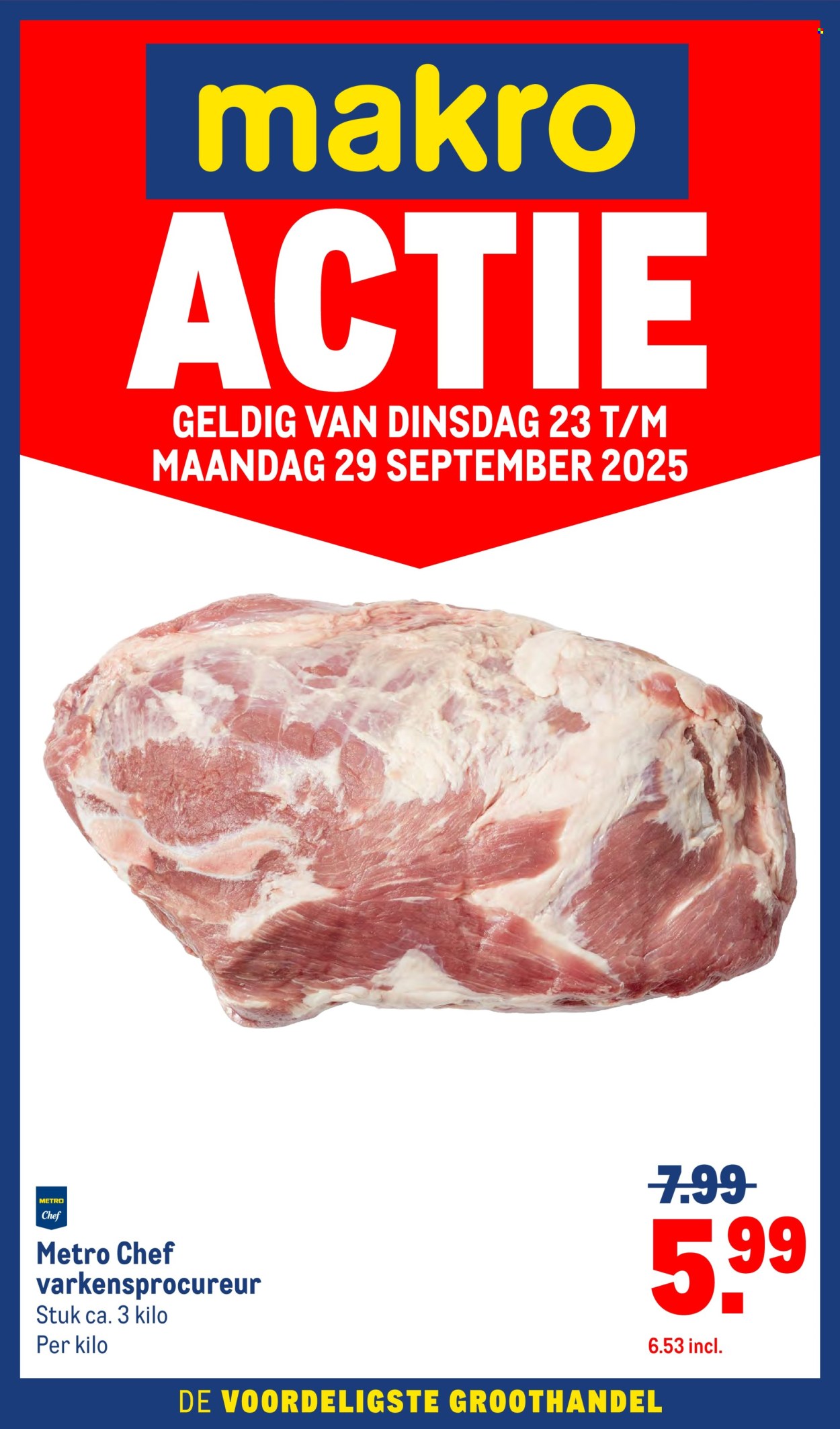 Makro-aanbieding - 23-9-2025 - 29-9-2025. Pagina 1