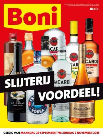 Boni-aanbieding - 29-9-2025 - 2-11-2025.