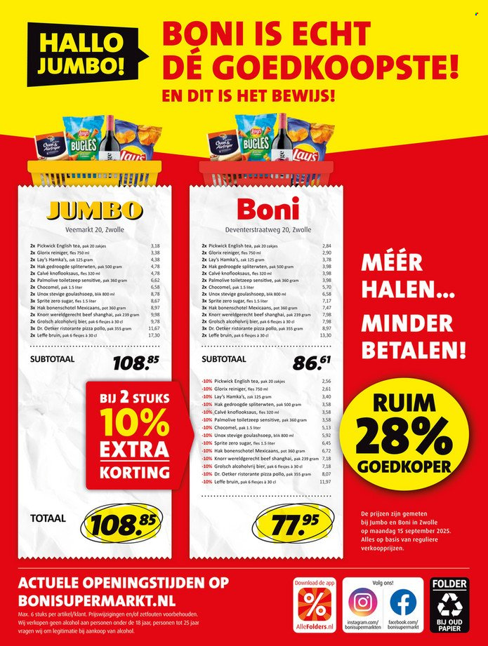 Boni-aanbieding - 29-9-2025 - 5-10-2025. Pagina 29