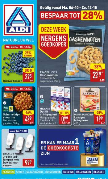 Aldi-aanbieding - 6-10-2025 - 12-10-2025.