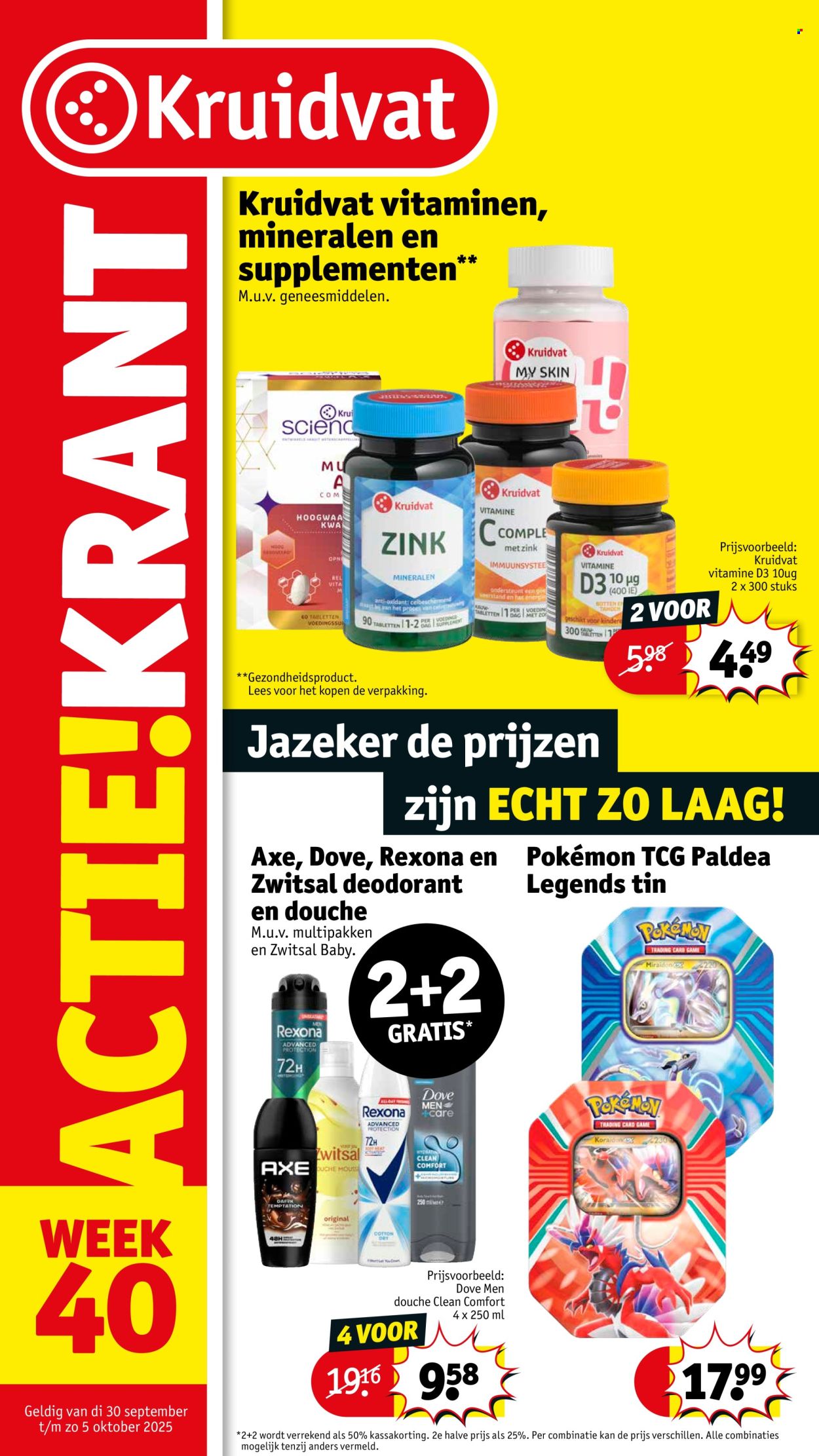 Kruidvat-aanbieding - 30-9-2025 - 5-10-2025. Pagina 1