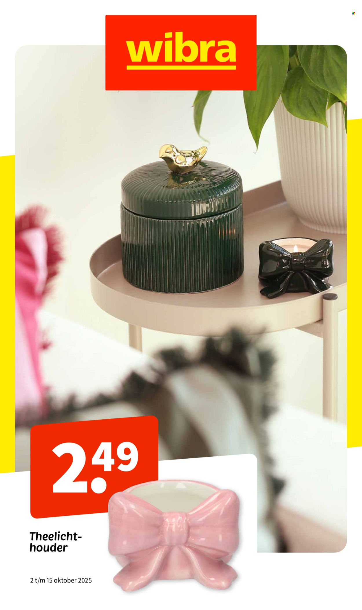 Wibra-aanbieding - 2-10-2025 - 15-10-2025. Pagina 1