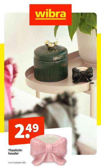 Wibra-aanbieding - 2-10-2025 - 15-10-2025.
