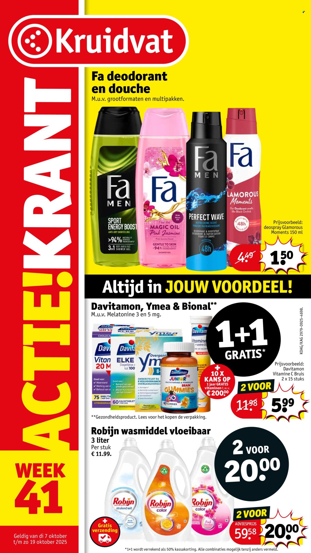 Kruidvat-aanbieding - 7-10-2025 - 19-10-2025. Pagina 1