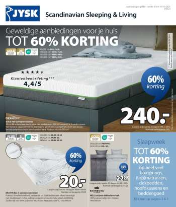 JYSK-aanbieding - 6-10-2025 - 19-10-2025.