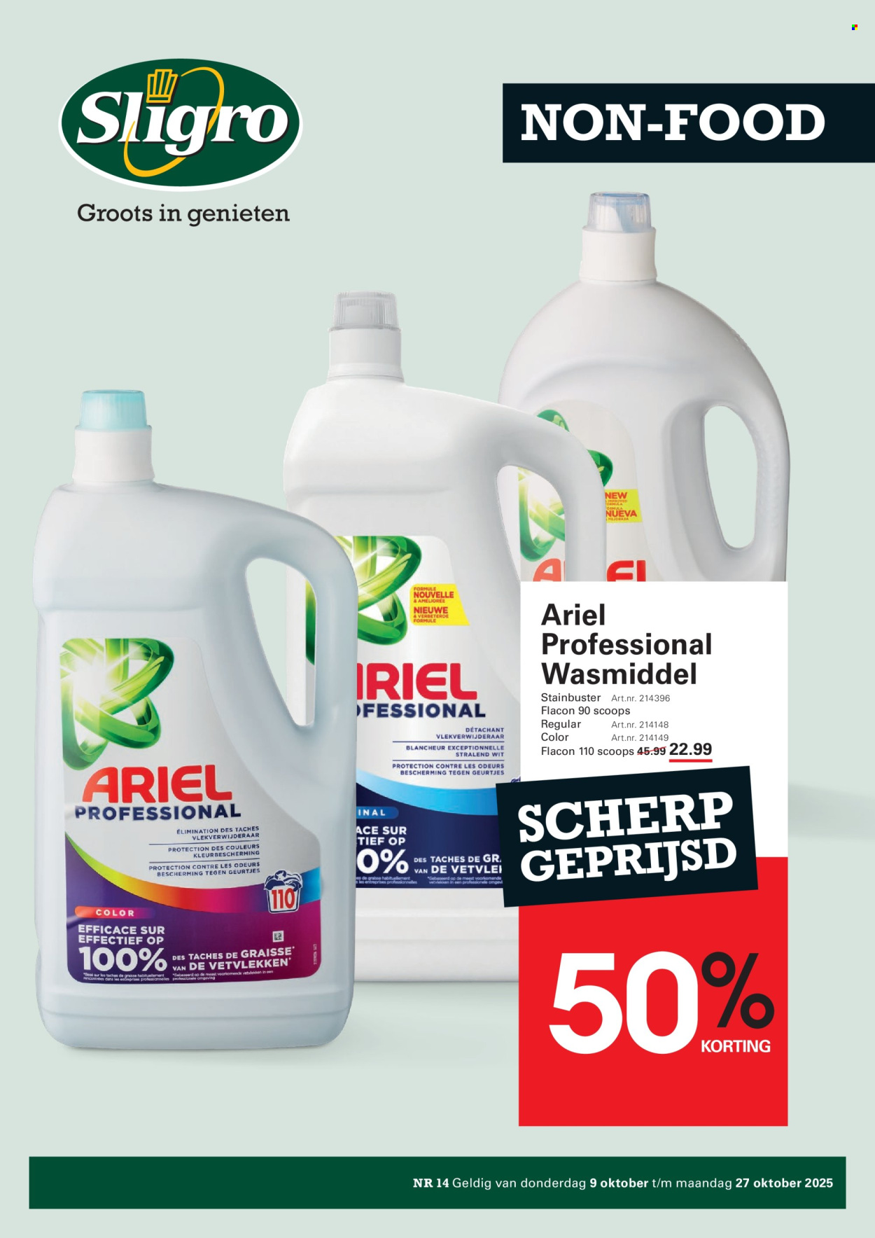 Sligro-aanbieding - 9-10-2025 - 27-10-2025. Pagina 59