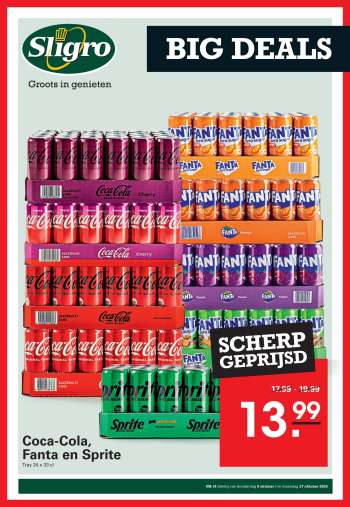 Sligro-aanbieding - 9-10-2025 - 27-10-2025.