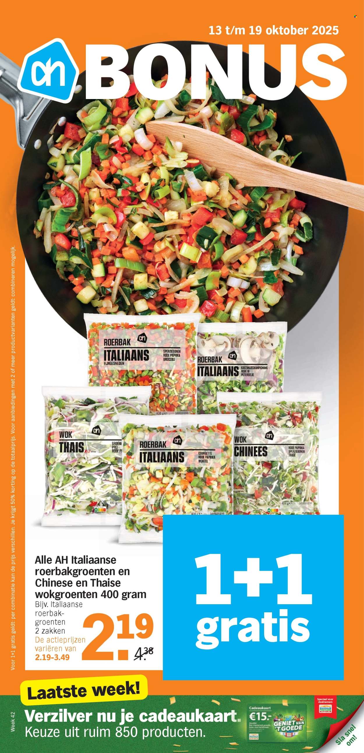 Albert Heijn-aanbieding - 13-10-2025 - 19-10-2025. Pagina 1
