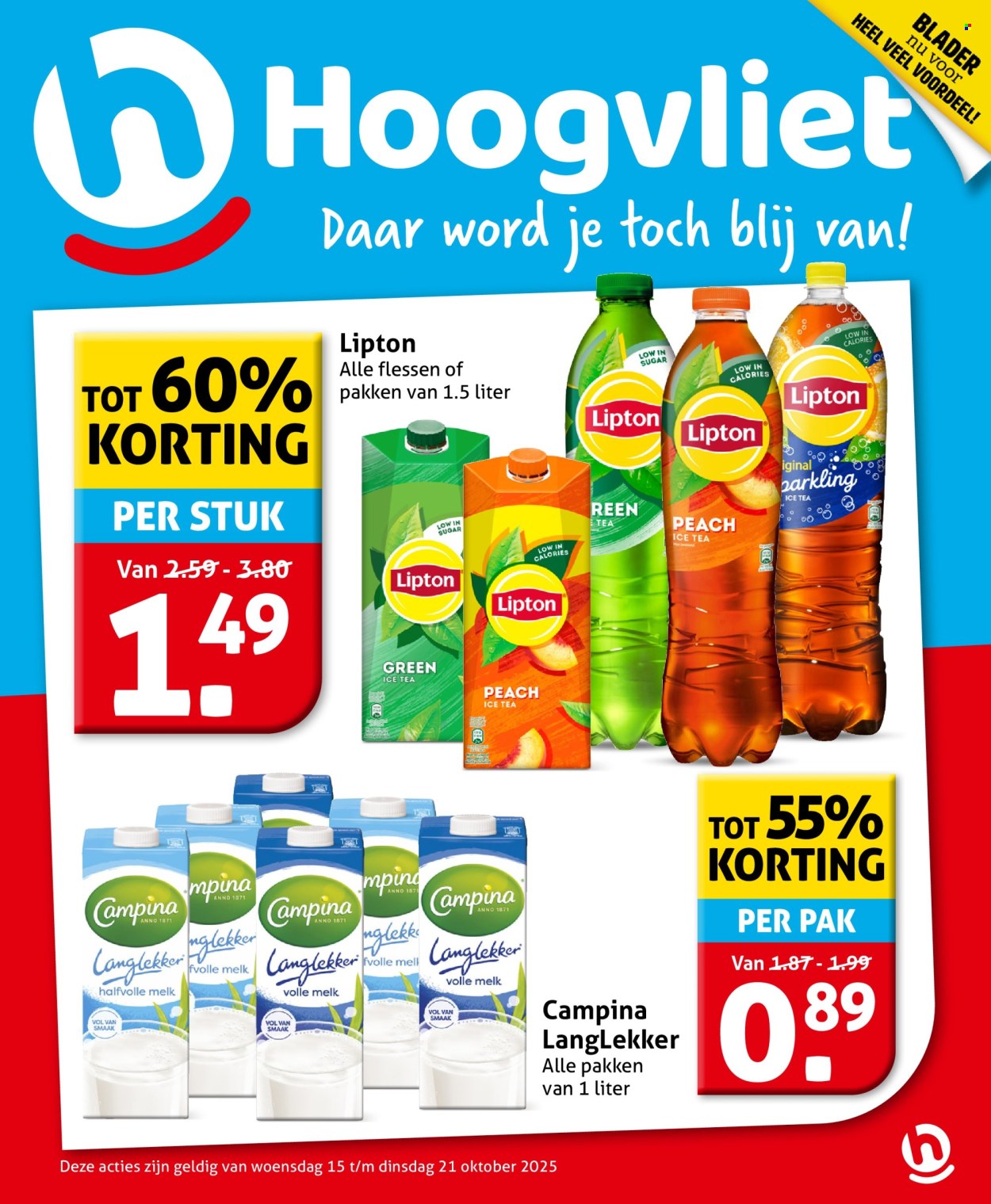 Hoogvliet-aanbieding - 15-10-2025 - 21-10-2025. Pagina 1