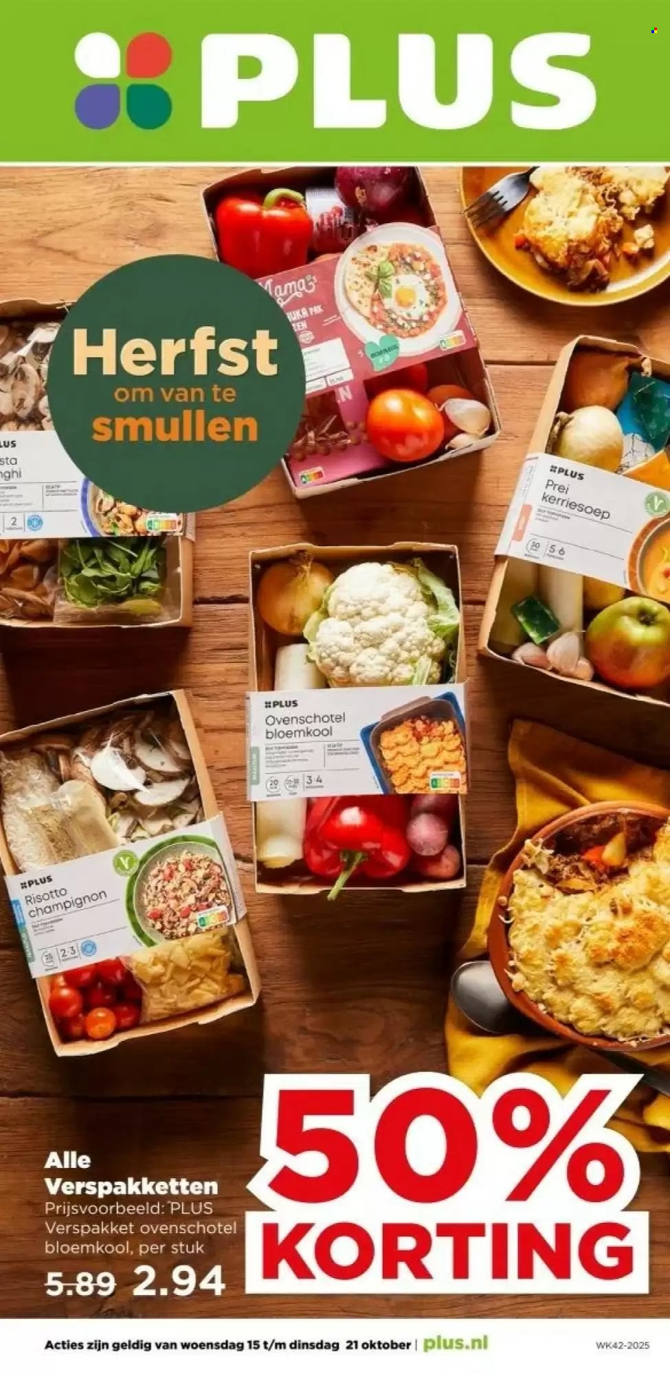Plus-aanbieding - 15-10-2025 - 21-10-2025. Pagina 1