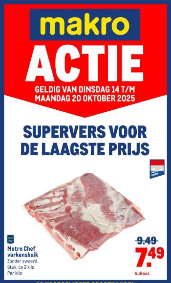 Makro-aanbieding - 14-10-2025 - 20-10-2025.