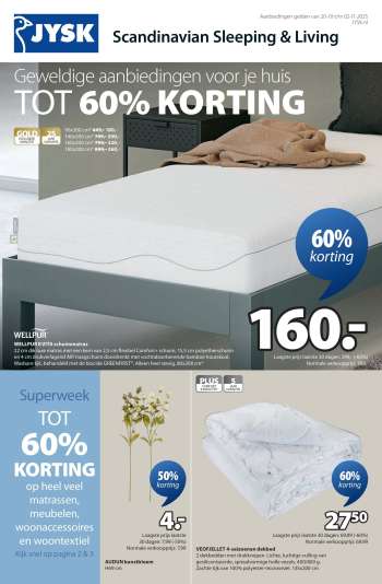 JYSK-aanbieding - 20-10-2025 - 2-11-2025.