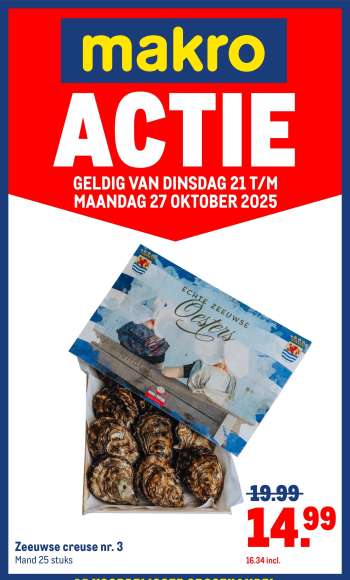 Makro-aanbieding - 21-10-2025 - 27-10-2025.