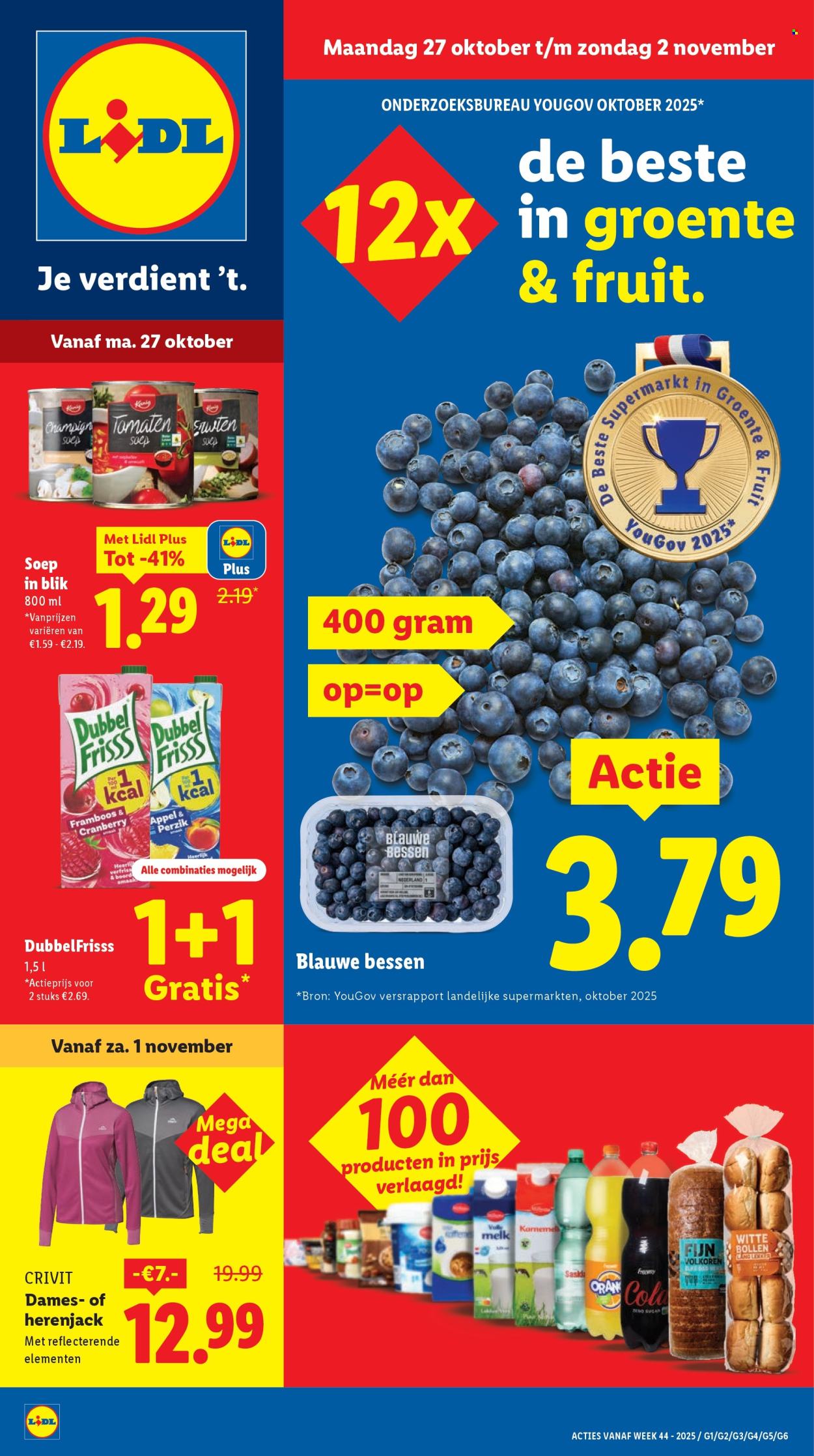 Lidl-aanbieding - 27-10-2025 - 2-11-2025. Pagina 1